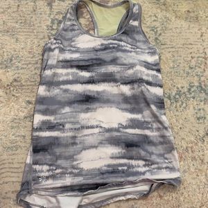 Super cute pattern racerback tank